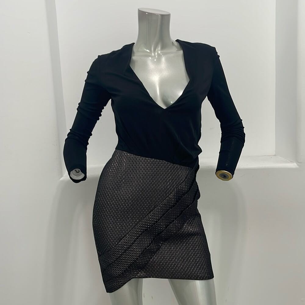 Blessed Are The Meek Long Sleeve Mini Dress Size 0